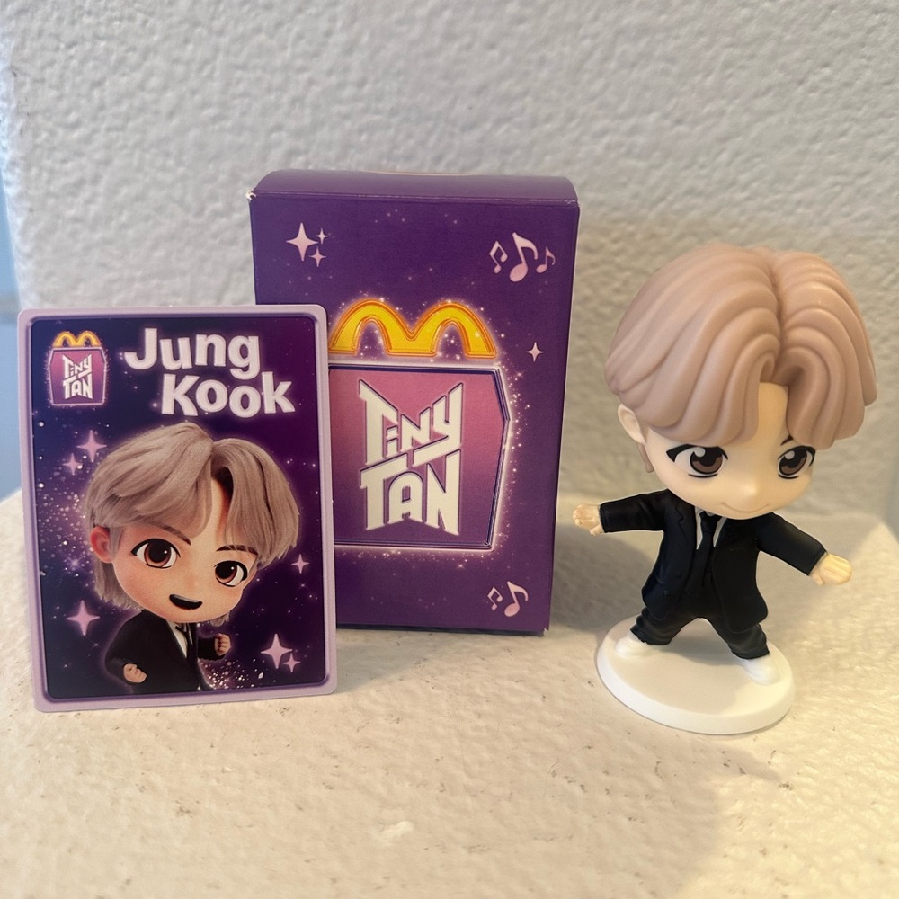 BTS Jung Kook Tiny Tan Happy Meal Figurine